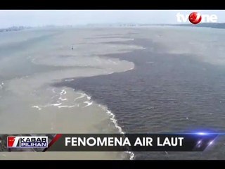 Heboh! Air Laut di Suramadu Terbelah