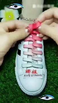 12 façons de faire les lacets