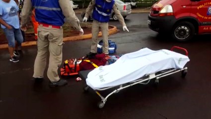 Colisão entre bicicleta e carro é registrada no São Cristóvão