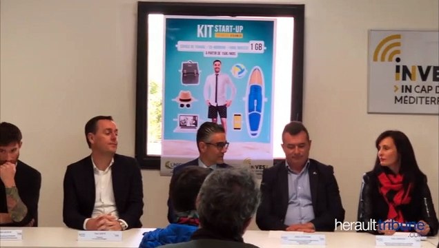 Inauguration de la pépinière d'entreprises Gigamed explore à Saint Thibery