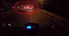 Polis, Ambulansa Yol Vermeyen Sürücüye Anında Müdahale Etti