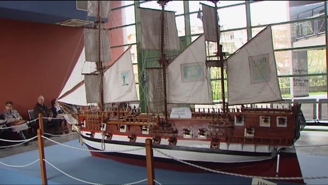 Στην περιφερειακή ενότητα Βοιωτίας το ομοίωμα του καραβιού του Λάμπρου Κατσώνη