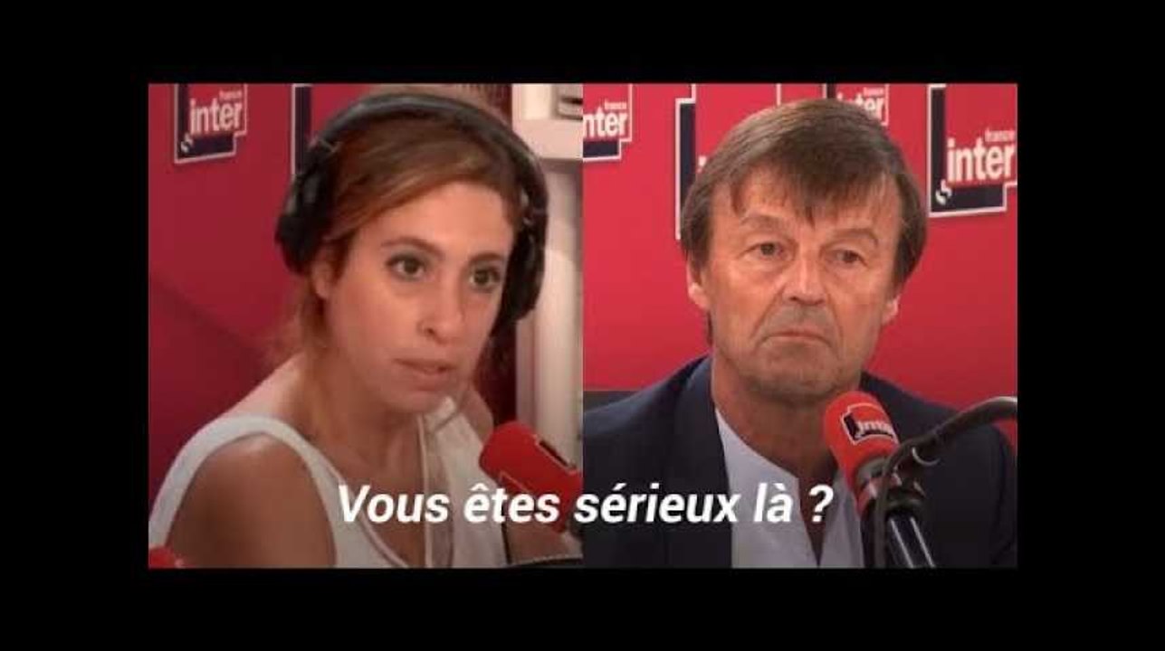 La réaction hallucinée de Léa Salamé à la démission de Hulot était spontanée, comme souvent