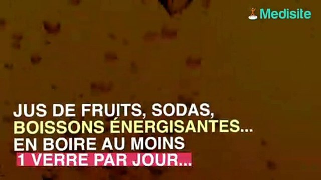 Boire trop de boissons sucrées augmente le risque de mort prématurées