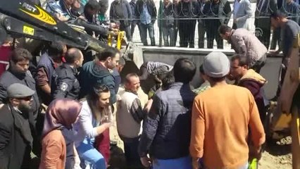 Konya'da İstinat Duvarı Çöktü (2)