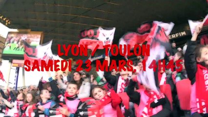 Wisniewski prépare les Box des P'tits LOU avant Lyon/Toulon