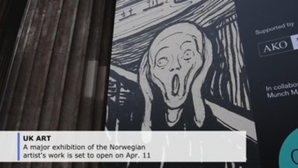 British Museum previews Munch's haunting "The Scream" ahead of UK show