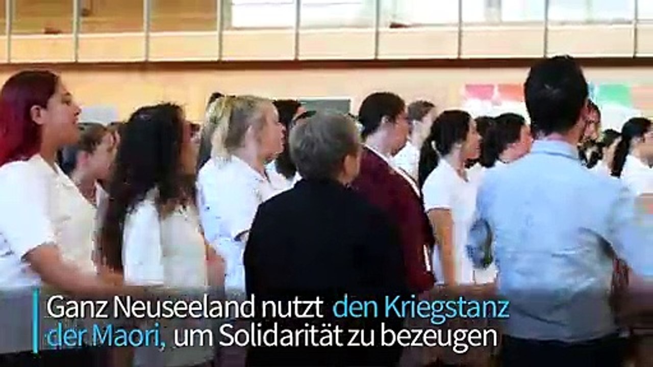 'Ich lebe! Ich sterbe!' Neuseeland trauert mit dem Haka
