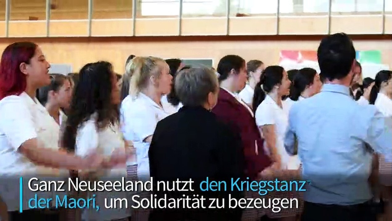 'Ich lebe! Ich sterbe!' Neuseeland trauert mit dem Haka