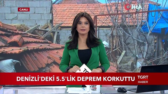 Denizli'deki Deprem Korkuttu, Deprem Sonrası Yangın Çıktı