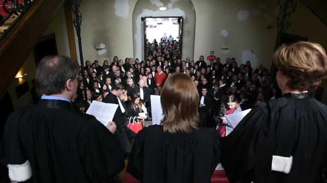 Liège : grève des magistrats au palais de justice de Liège