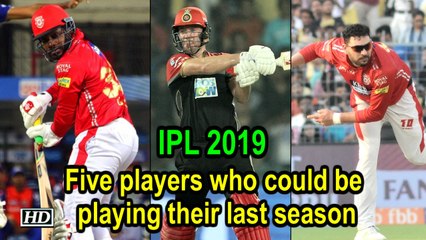 IPL 2019 | 5 players who could be playing their last season