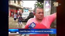 Inundaciones en varios cantones del Guayas