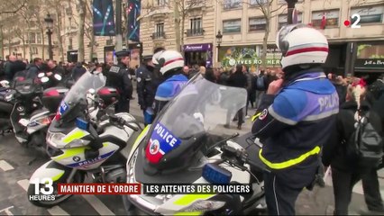 Maintien de l'ordre : les policiers se rassemblent pour manifester leur colère