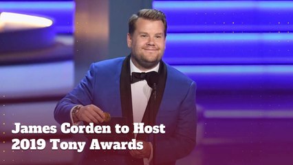 James Corden Will Host The Tony Awards