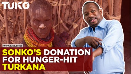 Governor Sonko's mega donation for hunger stricken Kenyans.