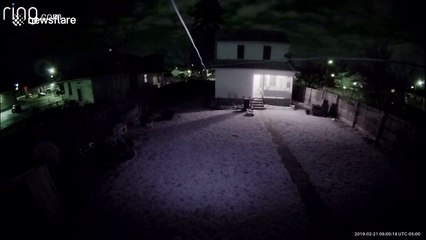 Suspected UFO shoots across Ohio skyline