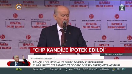 Bahçeli: CHP, Kandil'e ipotek edildi
