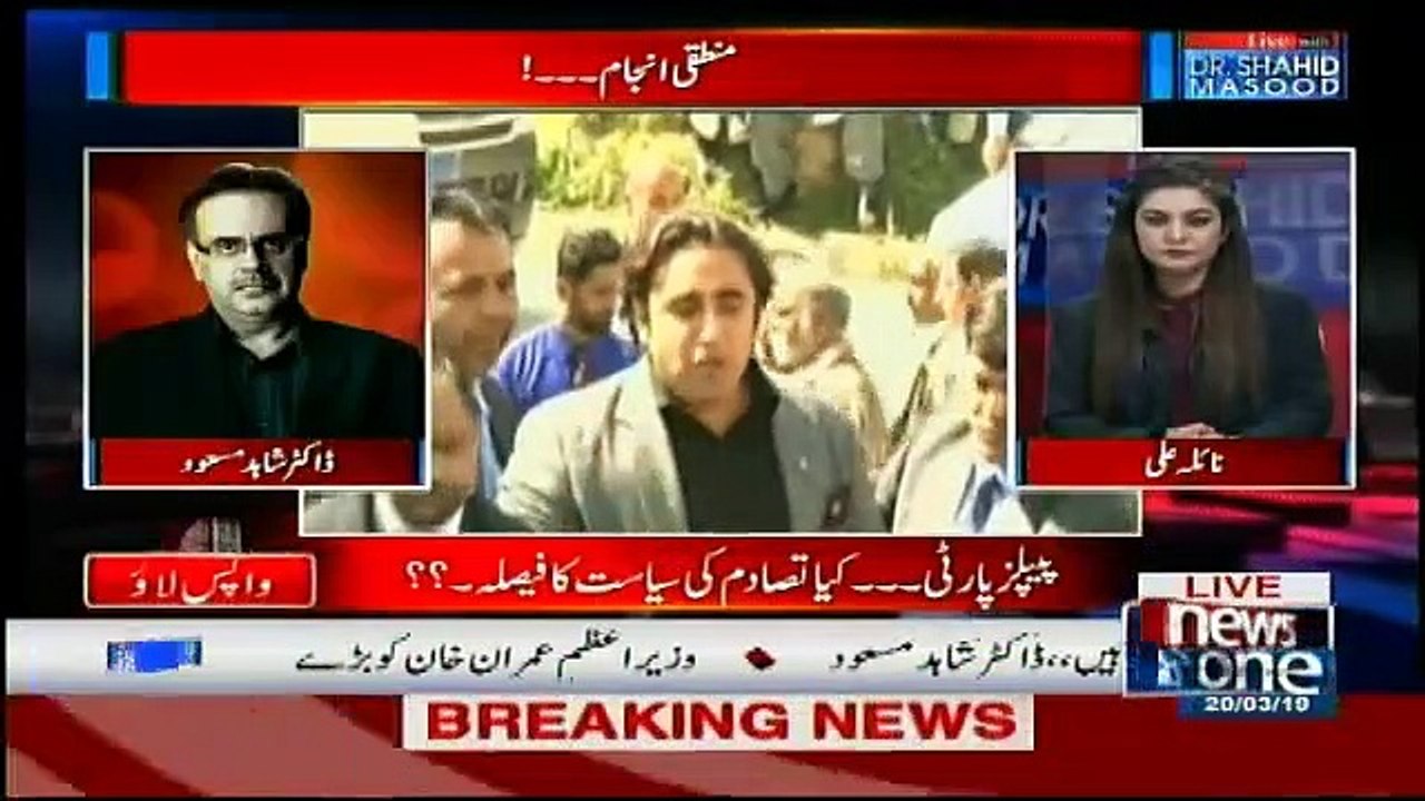 Live With Dr. Shahid Masood - 20th March 2019