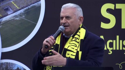 Yıldırım, Beykoz Stadı Açılış Törenine katıldı - İSTANBUL