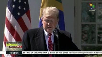 Bolsonaro aborda con Trump el tema Venezuela durante su visita a EEUU