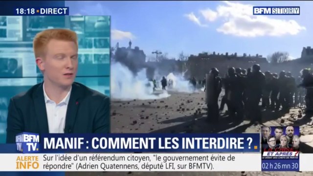 Pour Adrien Quatennens, les élus doivent apporter de la réflexion sur cette crise de représentation