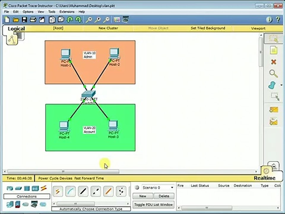 creating vlan in urdu - hindi