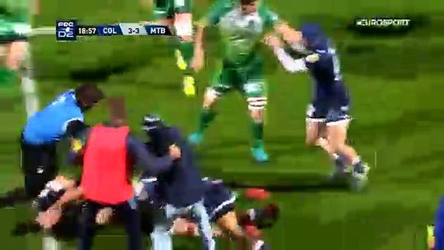 Rugby Pro D2 la bagarre générale contre Colomiers et Montauban