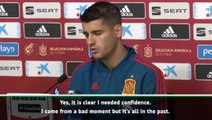 My confidence issues are in the past - Morata