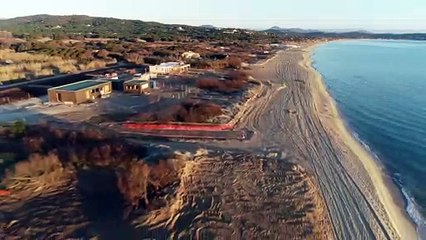 L'évolution des plages de Pampelonne depuis le mois de septembre 2018