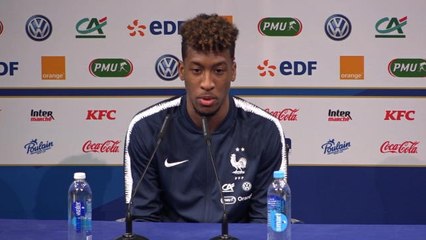 Bleus - Coman : "Facile de jouer avec Kylian"