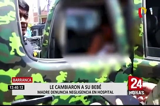Barranca: madre denuncia que le cambiaron a su bebé recién nacida