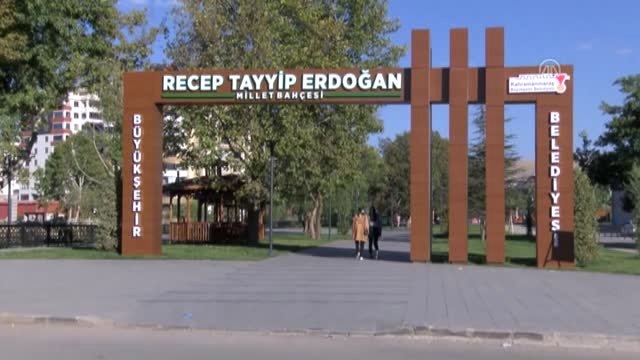 Elbistan'da Recep Tayyip Erdoğan Millet Bahçesi Açıldı