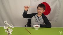 German Kids try Japanese Food (2) / ドイツ人の子供が和食を食べてみます パート2