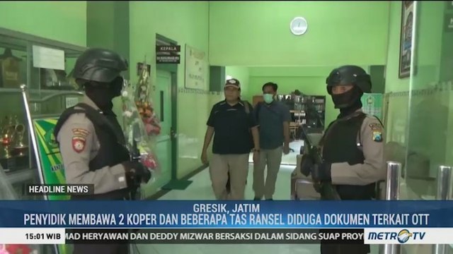 KPK Geledah Kantor Kemenag Gresik