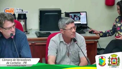 Manifestação de vereador de Corbélia durante sessão gera polêmica