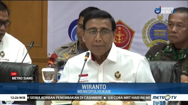 Wiranto Minta Pengganggu Pemilu Ditindak Tegas