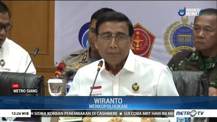 Wiranto Minta Pengganggu Pemilu Ditindak Tegas