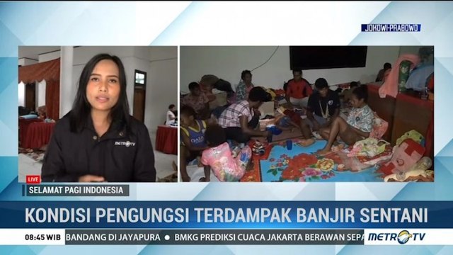 Ribuan Pengungsi Banjir Bandang Sentani Tersebar di 12 Titik