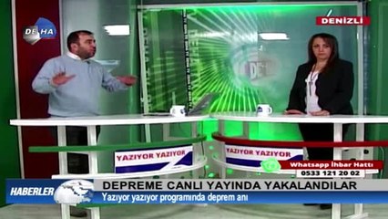 Denizli'de 5.5 Büyüklüğünde Deprem