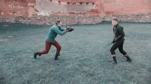 Reconstitution des techniques de combat à l'épée au moyen âge !