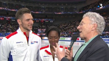 Patinage artistique : les réactions de James-Ciprès