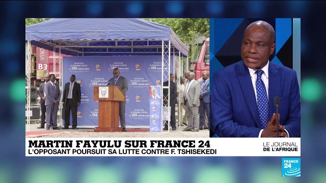 RD Congo : Kabila s'est mis un masque, ce masque s'appelle Felix Tshisekedi , déplore Martin Fayulu sur France 24