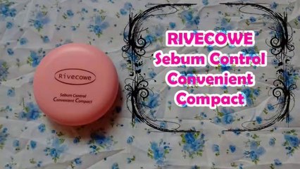 Rivecowe Sebum Control Convenient Compact