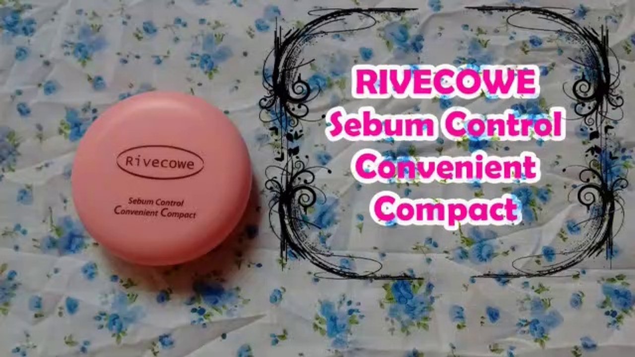 Rivecowe Sebum Control Convenient Compact