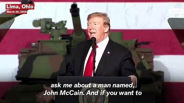Trump Slams McCain Again In Ohio: 'I've Never Liked Him Much, Probably Never Will'