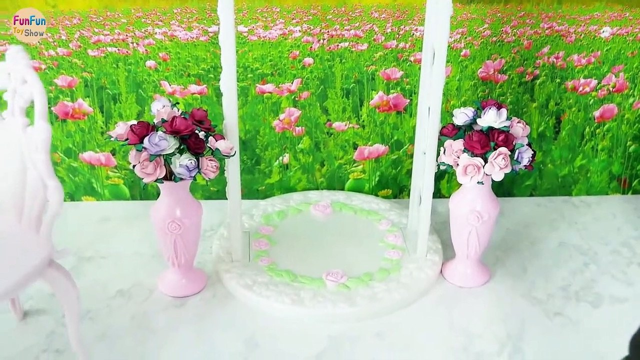 Raiponce Violet Tour de Mariée Jouet Unboxing Barbie et Ken Date! Mainan pernikahan Raiponce Brinquedo