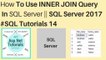 How to use INNER JOIN query in sql server 2017 || #sql tutorials 14