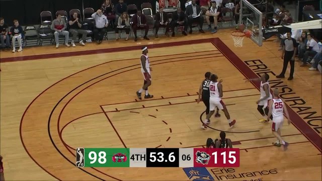 Jaylen Morris Posts 16 points & 10 rebounds vs. Maine Red Claws