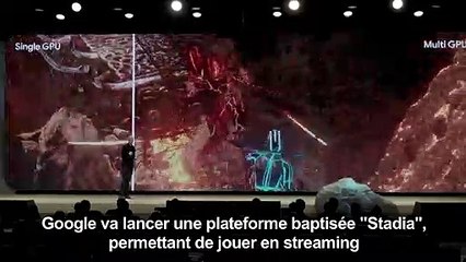 Jeux vidéo: Google dévoile une plateforme de streaming